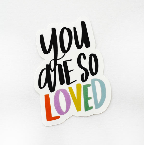 So Loved Sticker